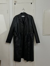 Mm6 Maison Martin Margiela Leather Coat