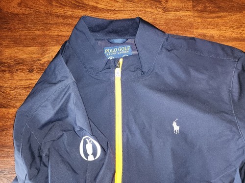 POLO GOLF RALPH LAUREN 2016 OPEN WATERPROOF, WINDBREAKER JACKET NAVY XL, NWT!!! - Picture 2 of 14