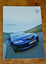 Vintage 2006 Mazda 6 MPS Promotional Sales Brochure