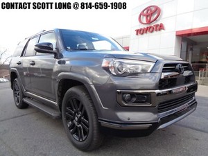 2021 Toyota 4runner New 2021 Toyota 4runner Nightshade 4x4 Gray Demo Ebay