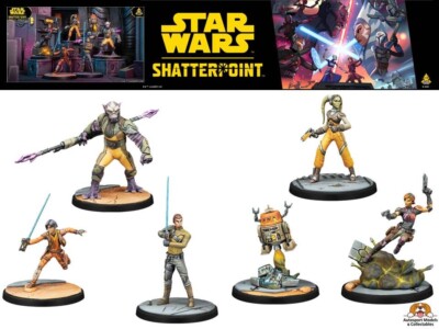 Star Wars: Shatterpoint Rebels Squad Pack (Hera & Kanan) Atomic Mass