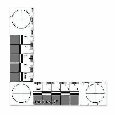 Abfo Scale Ruler Armor Forensics ABFO No. 2 Bitemark Scale 721507 for sale online | eBay
