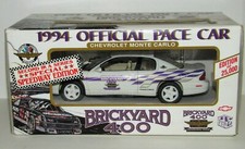1994 Chevrolet Monte Carlo NASCAR Brickyard 400 Pace Car 1:25 Brookfield NEW
