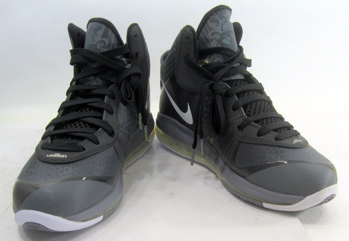 2011 Nike LeBron 8 V/2 Cool Grey Black Men Size 8.5 Basketball Shoes 429676-002 Nike LeBron 8 V/2 Cool Grey | eBay main image 2