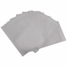 100 Pack of 4 Inch x 6 Inch Clear Reclosable Poly Bags - 2 MIL zip lock bag