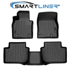 SMARTLINER Custom Fit Floor Mats 2 Row Liner 2020-2025 Mazda CX-30 (AWD Only)