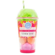 Fizz  Bubble Rainbow Sherbert Bath Fizzy Milkshake Bomb 10.5oz Lot of 3  45