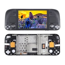 Steam Deck LCD Touch Screen  Digitizer with Frame Full Assembly For Repair