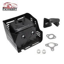 Gx390 Muffler Exhaust Fits For Honda Gx340 11hp 13hp With Manifold Nuts Gx390 Muffler Exhaust Fits For Honda Gx340 11hp 13hp With Manifold Nuts