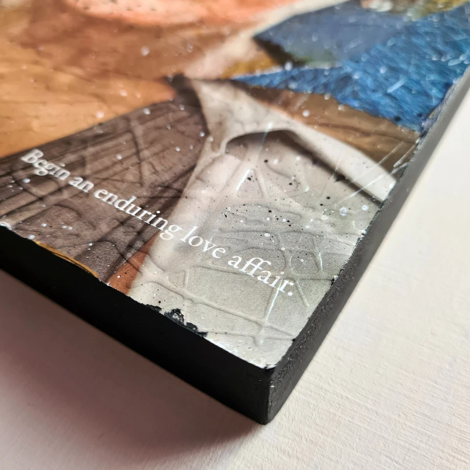 Love Affair: Paquete de arte outsider original: obra de arte collage + x12 impresiones A4  Foto 4 de 4