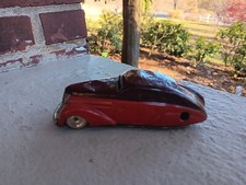 VINTAGE PRE-WAR SCHUCO 1010 WENDE LIMOUSINE GERMAN WINDUP TIN TOY CAR