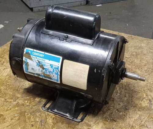 CENTURY 3/4 HP POOL PUMP MOTOR 115 VAC 1Ø 3450 RPM 48Y FRAME DP 7-164249-03