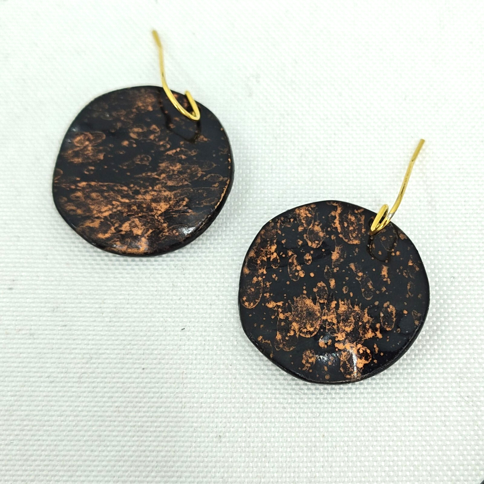 Chicos Necklace Earring Set Statement Antiqued Br… - image 4