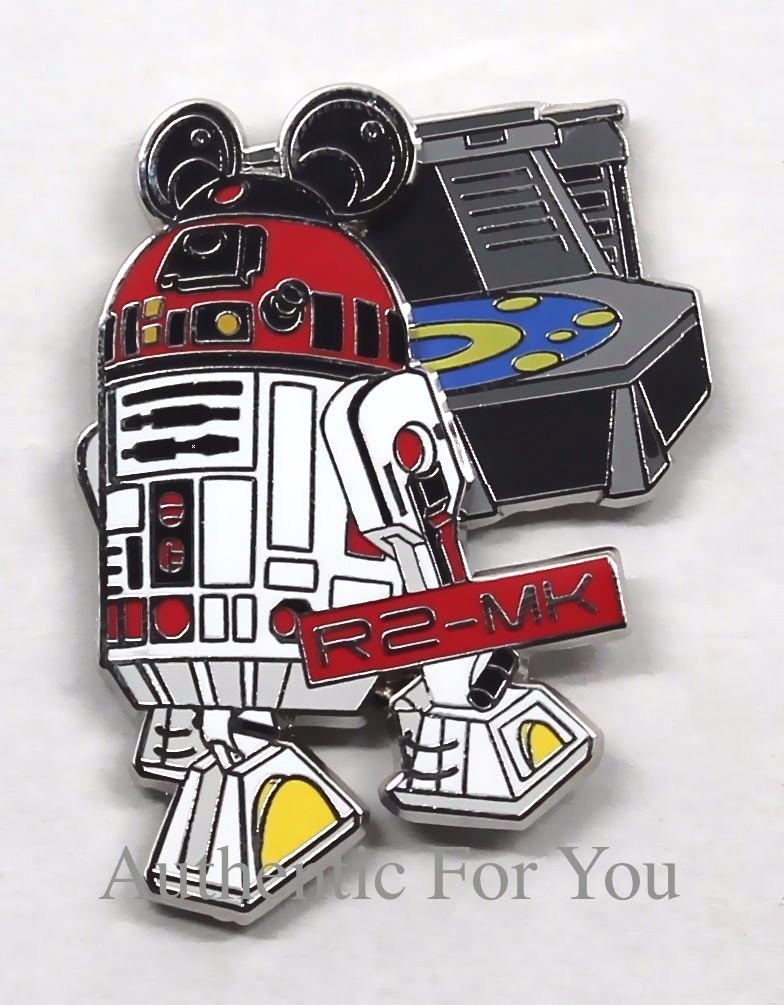 NEW 2015 Disney Star Wars Weekends R2-MK CHASER Pin Droid Mystery