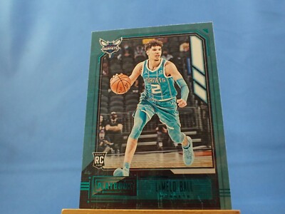 LaMelo Ball Chronicles Playbook 2020-21 RC Rookie #192 Teal Green