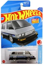2022 Hot Wheels #173 HW J-Imports 1986 Toyota Van Silver
