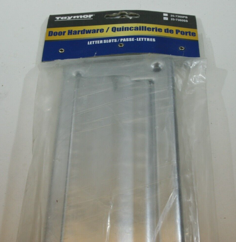 Taymor Letter And Mail Slot Door Hardware. Stainless Steel. Prod: 25-7360SS. - Picture 4 of 7