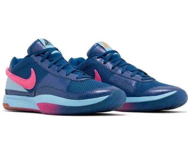 Nike Ja 1 NY vs NY JA Morant Court Blue Hyper Pink FV1286 Nike Ja 1 NY vs NY JA Morant Court Blue Hyper Pink FV1286