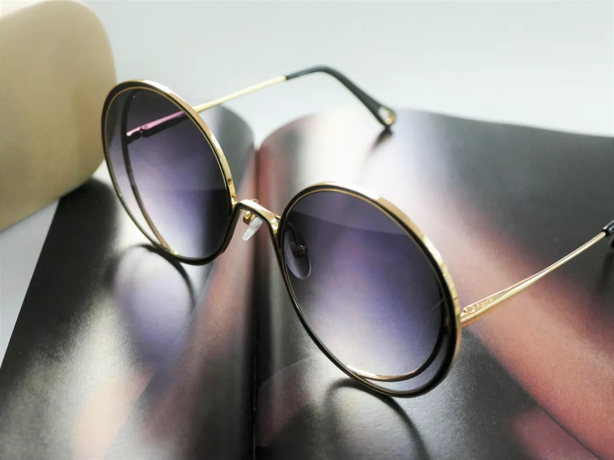 Chloe sunnies best sale black rose gold