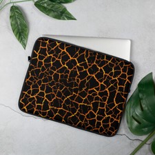 Flowing Lava Pattern Laptop Sleeve