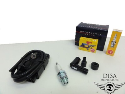 Piaggio Tuning: Offene CDI Zündspule + NGK Zündkerzenstecker Sfera TPH Typhoon | Zündkerzen