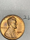 1944 LINCOLN WHEAT CENT, "BU" CONDITION COIN, #26