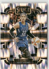 2023-24 Panini Select WNBA Silver Flash Prizm Maya Moore Minnesota Lynx #15