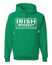 Saint Patrick's Irish Shamrock Green Unisex Hoodie Sweatshirt