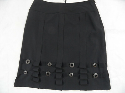 SAVE THE QUEEN chicer Minirock schwarz Gr. M TOP BB1219