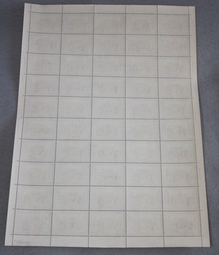 Republic Of China (Taiwan) Sheet of 50 MNH 2.00 Stamps Circa 1970's Lot # 3 - Foto 4 di 5
