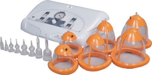 Portable Breast Care Beauty Device With Far Infrared Microcurrent 6 Cups