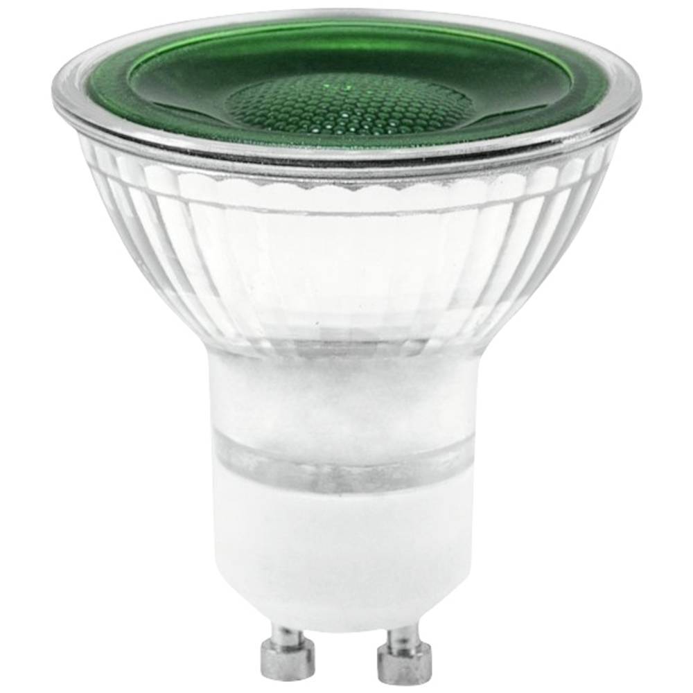 Lampadina LED per effetti Omnilux 88540648 GU10 Potenza: 7 W Verde