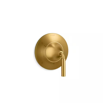 #ad KOHLER Tone 1 Handle Pressure Balancing Valve TRIM TS23954 4 2MB Brushed Brass $161.45