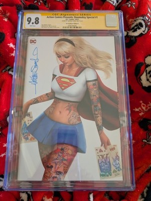 Action Comics Presents Doomsday Special 1 CGC 9.8 SS Virgin Signed Nathan Szerdy