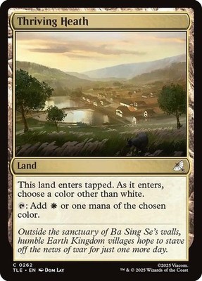 NM Thriving Heath, MTG, Avatar: The Last Airbender, Magic the Gathering, 262