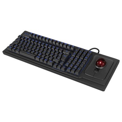 Keysonic KSK-8202ELU-T (US) Kabelgebunden Tastatur US-Englisch, QWERTY Schwarz
