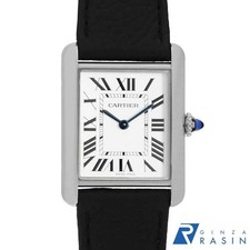 Cartier Tank Must LM WSTA0041 Used Men s Watch from JAPAN