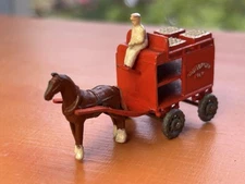 Matchbox Lesney # 7a horse drawn milk delivery 4GMW VG/NMint no box