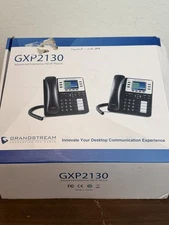 Grandstream GXP2130 3 Line Enterprise IP Phone No Power Supply