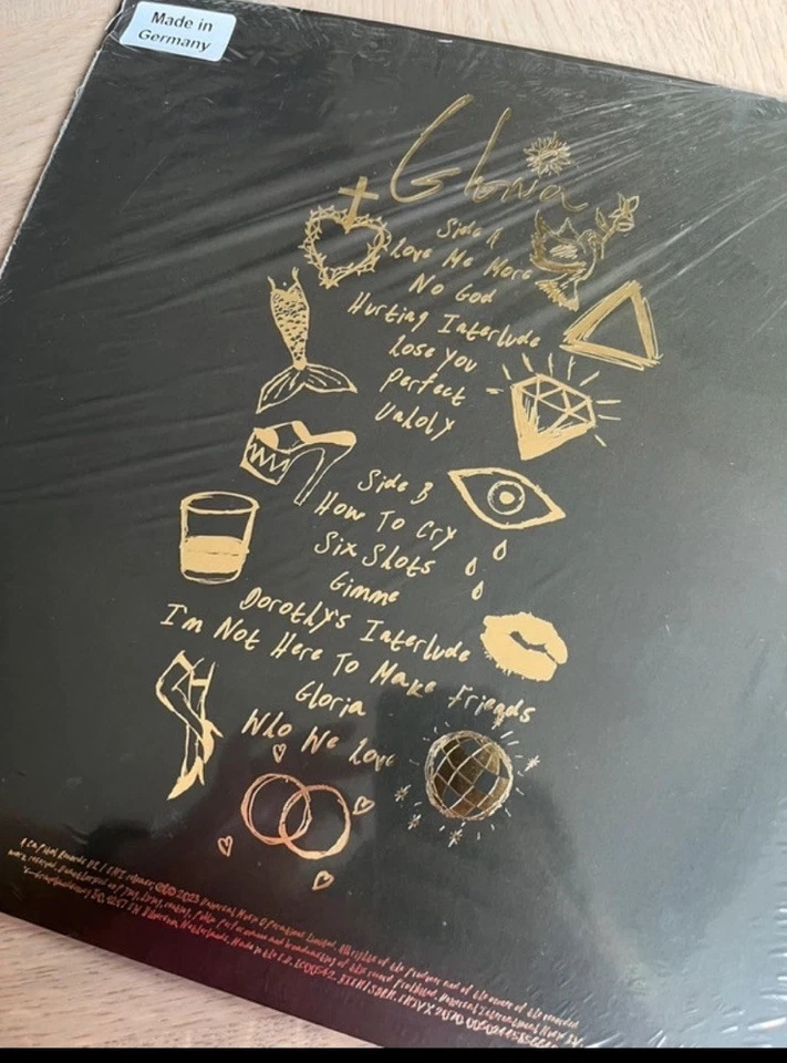 Sam Smith SIGNED Gold Gloria Vinyl - Image 4 of 4