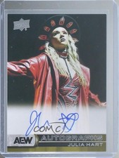2025 SP Game Used AEW UD AEW Auto Julia Hart #AA-JU