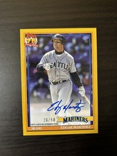 Edgar Martinez 2026 Topps 1991 Autograph Gold /50 #91A-EM Auto Signature SSP HOF