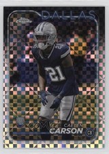 2024 Topps Chrome Rookies X-Fractor Caelen Carson #276 17wc