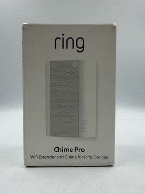 Ring Chime Pro Wi-Fi Extender for Smart Doorbell - White (5UM235)