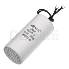 Japanese Spec 45UF 250VAC Motor Run Capacitor CBB60 45MFD 25/85/21 40X90MM