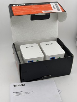 Tenda PH3 AV1000 Gigabit Powerline Adapter Kit 1000Mbps 2er Pack Originalverpackt