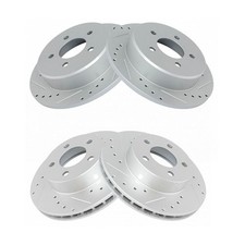 4pcs Disc Brake Rotor Set Kit Front Rear Side for Ford for Explorer 1995-2001