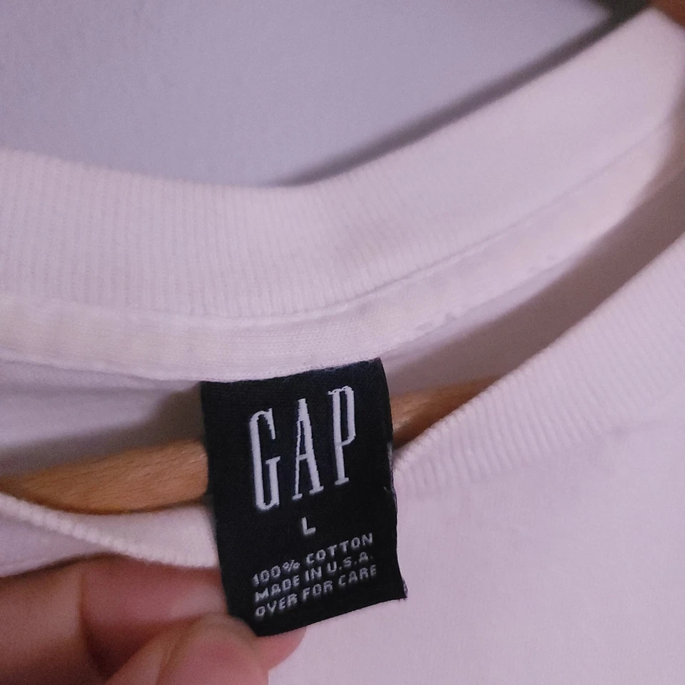 复古 Y2K 1999 Nickelodeon 儿童选择奖成人 T 恤 GAP 白色  — 第 3/4 张图片