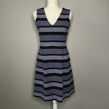 Madewell Gallerist Ponte V-Neck Dress Small