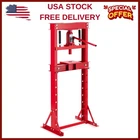 12 Ton Hydraulic Press H-Frame Garage Floor Hydraulic Shop Press Working Table